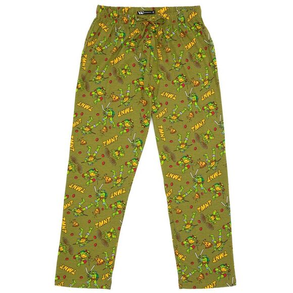 Teenage Mutant Ninja Turtles Mens Lounge Pants / Green/Yellow - Picture 1 of 1